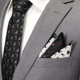 Star Wars Darth Vader and Luke Skywalker LIGHTSABER Battle Pocket Square - Cufflinks.com - Flyclothing LLC