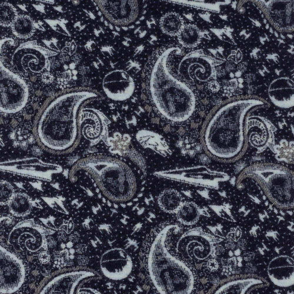 Star Wars Darth Vader Blue and Gray Paisley Scarf - Cufflinks.com - Flyclothing LLC