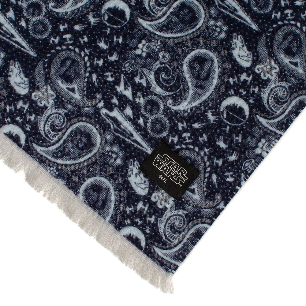 Star Wars Darth Vader Blue and Gray Paisley Scarf - Cufflinks.com - Flyclothing LLC