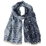 Star Wars Darth Vader Blue and Gray Paisley Scarf - Cufflinks.com - Flyclothing LLC
