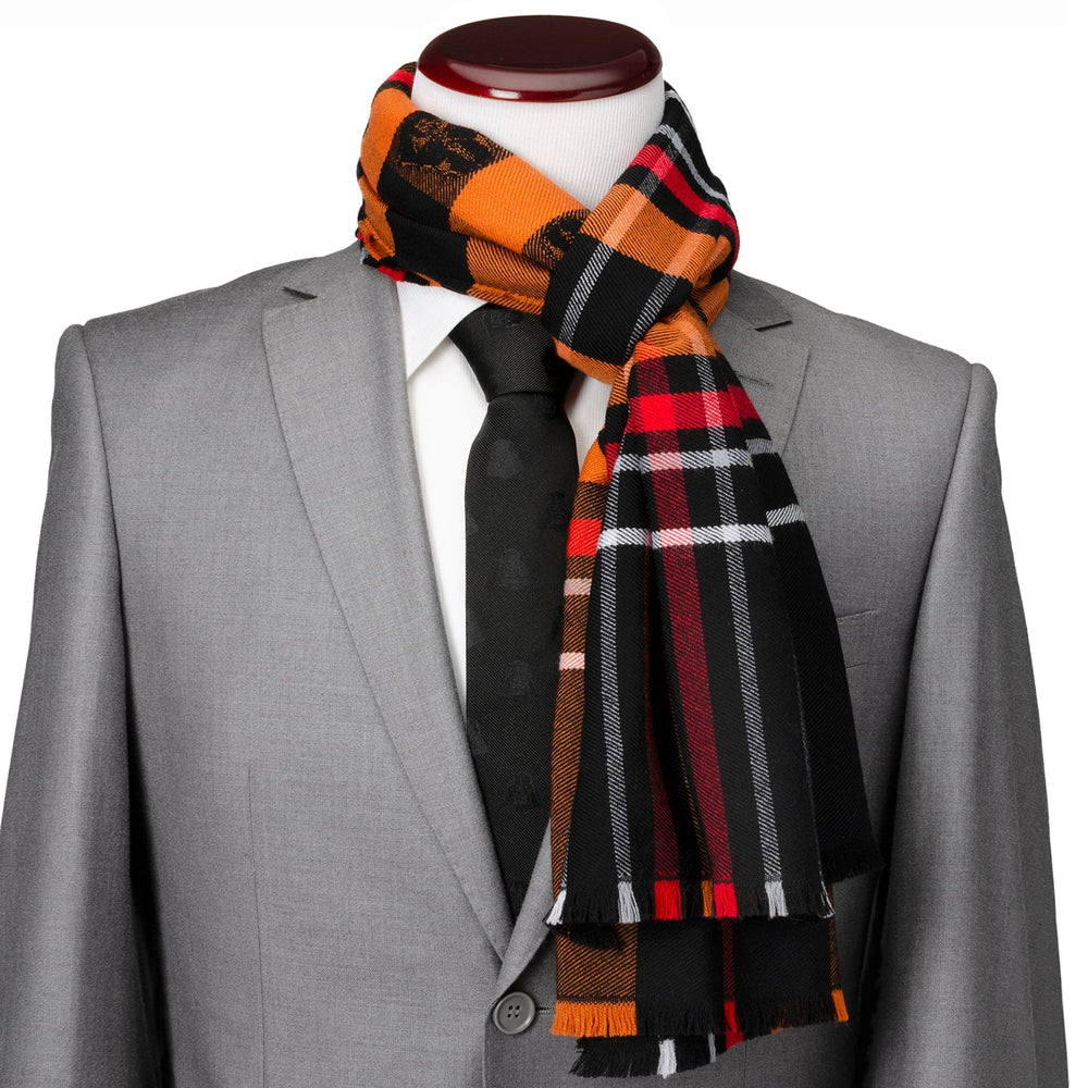 Star Wars Darth Vader Black Tartan Scarf - Cufflinks.com - Flyclothing LLC