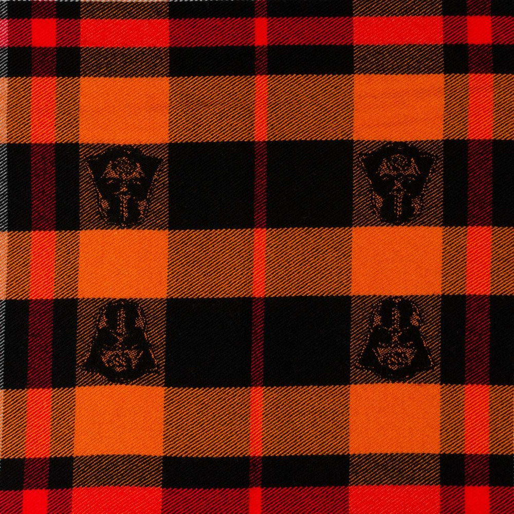 Star Wars Darth Vader Black Tartan Scarf - Cufflinks.com - Flyclothing LLC