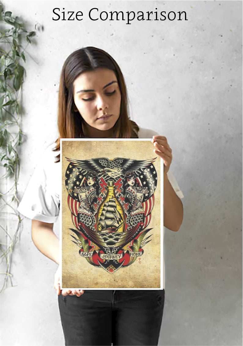 Black Market Art Company Tyler Bredeweg Buy 3 Get 1 FREE Art Print Bundle Print - Black Market Art Company - Flyclothing LLC