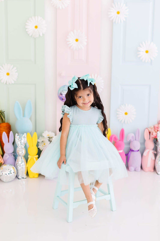Sage Shimmer Tutu Dress - Mila & Rose ® - Flyclothing LLC
