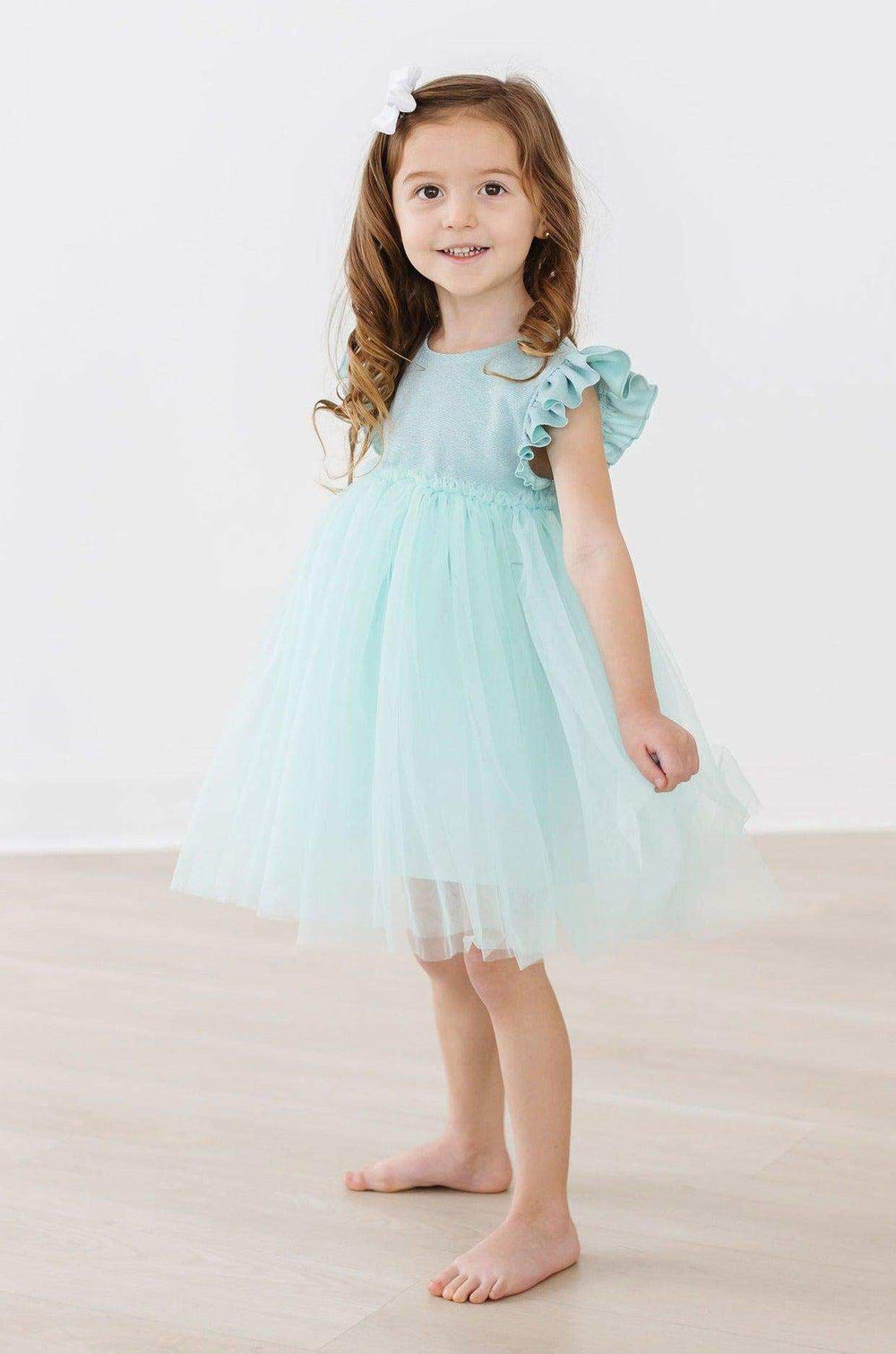 Sage Shimmer Tutu Dress - Mila & Rose ® - Flyclothing LLC