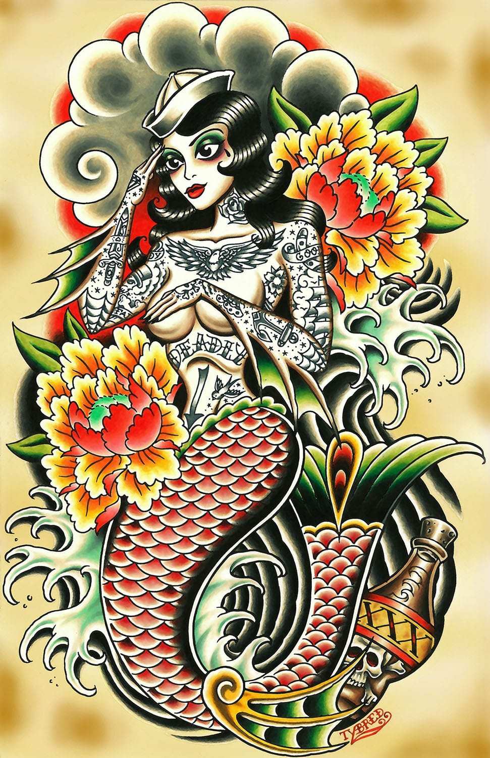 Black Market Art Company Sailor Made Print - Black Market Art Company - Flyclothing LLC