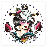 Black Market Art Company Sailorette 2 Print - Black Market Art Company - Flyclothing LLC