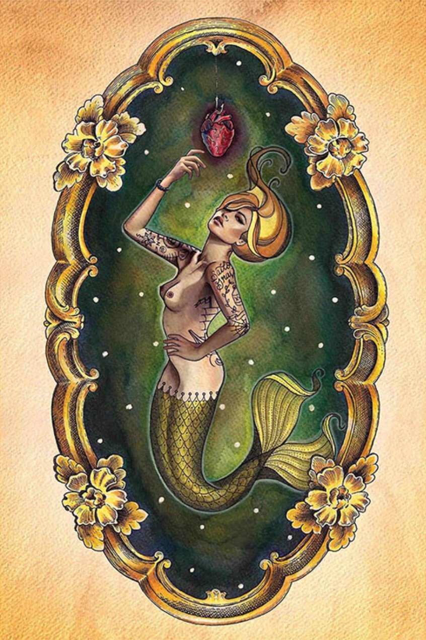 Black Market Art Company Sailors Grave Print - Black Market Art Company - Flyclothing LLC