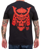 Black Market Art Company Samurai Skull Men's T-Shirt - Black Market Art Company - Flyclothing LLC