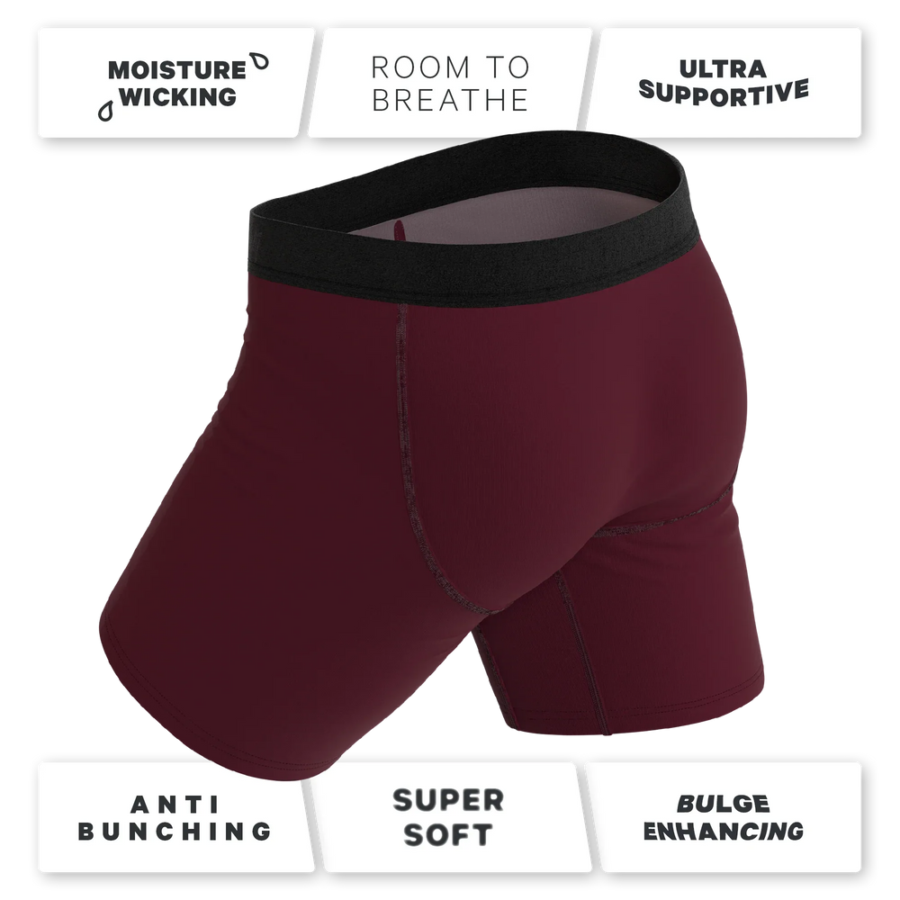 The Scare Bear | Grizzly Bear Long Leg Ball Hammock® Pouch Underwear With Fly - Shinesty - Flyclothing LLC