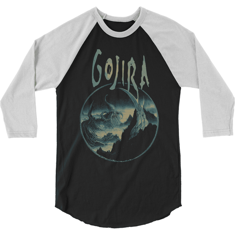 Gojira Sea Creature Raglan - Gojira - Flyclothing LLC