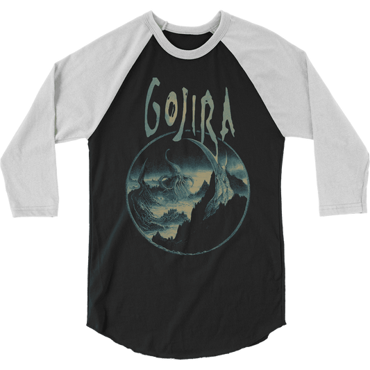 Gojira Sea Creature Raglan - Gojira - Flyclothing LLC