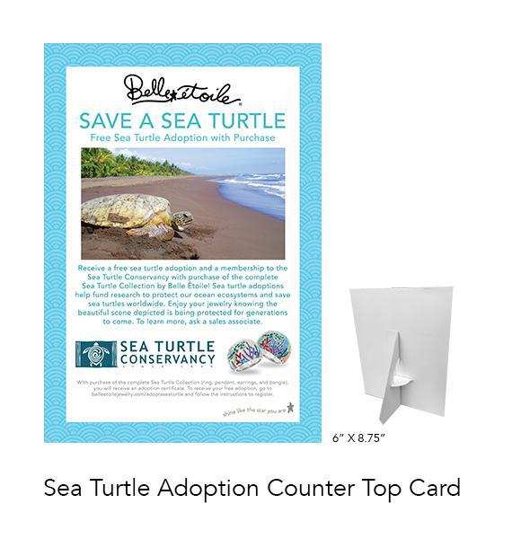 Sea Turtle Adoption Program - Belle Étoile Jewelry - Flyclothing LLC
