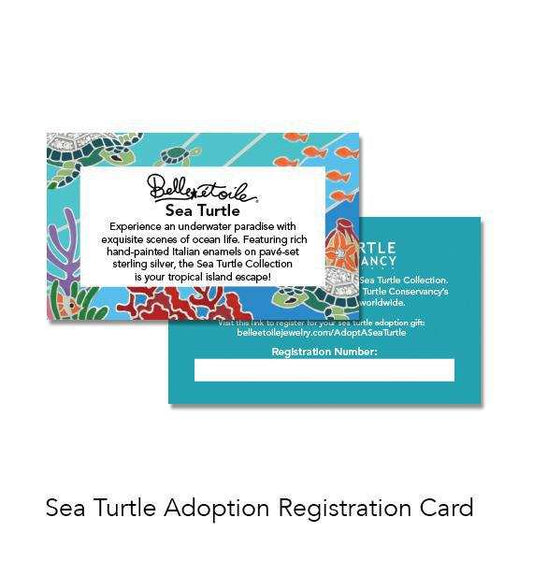 Sea Turtle Adoption Program - Belle Étoile Jewelry - Flyclothing LLC