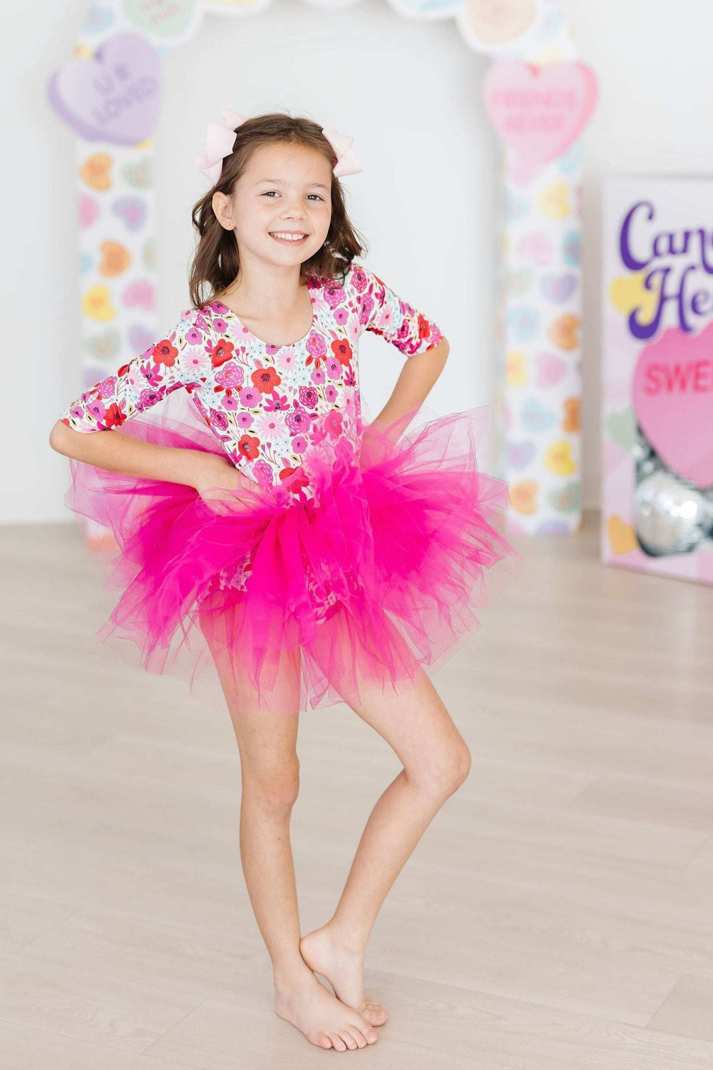 Secret Garden 3/4 Sleeve Tutu Leotard - Mila & Rose ® - Flyclothing LLC
