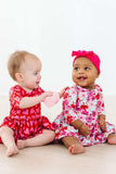 Secret Garden 3/4 Sleeve Twirl Bodysuit - Mila & Rose ® - Flyclothing LLC