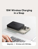 Baseus Magnetic Power Bank 22.5W Type C PowerBank Qi2 15W Wireless Charging External Battery For iPhone 16 15 14 13 Pro Max - ZeeBelle.com - Flyclothing LLC