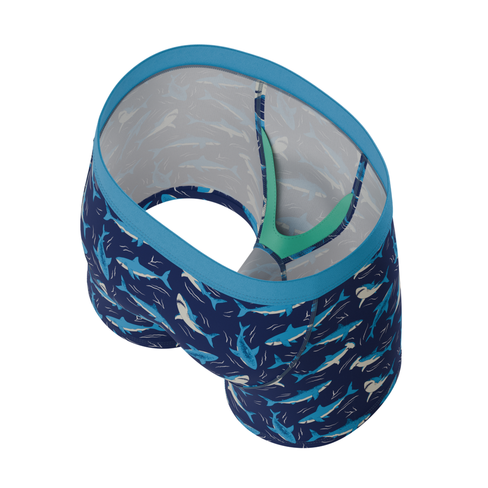 The Shark Lark | Shark Boy's Boxer Briefs - Shinesty - Flyclothing LLC