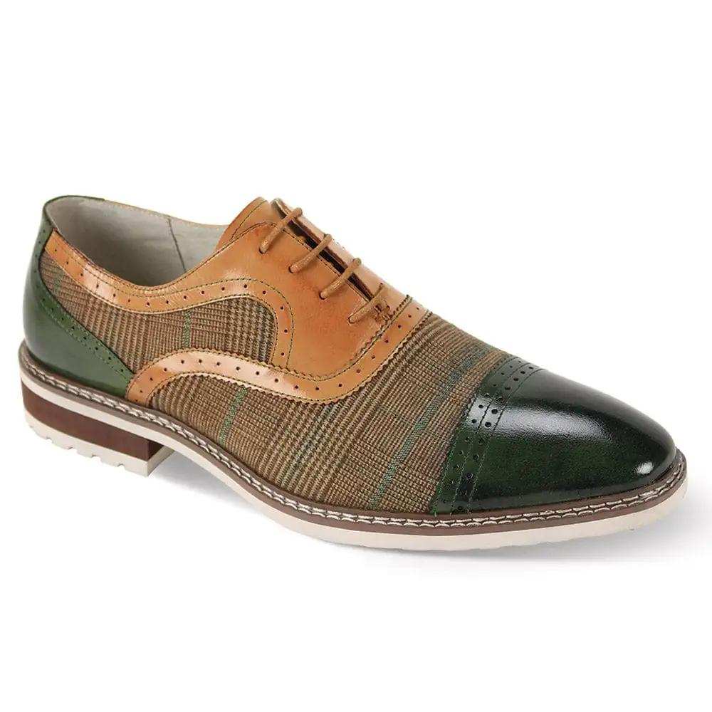 Giovanni Sinclair Olv/tan Mens shoe - Giovanni - Flyclothing LLC