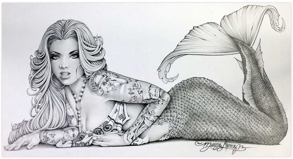 Black Market Art Company Siren Print - Black Market Art Company - Flyclothing LLC