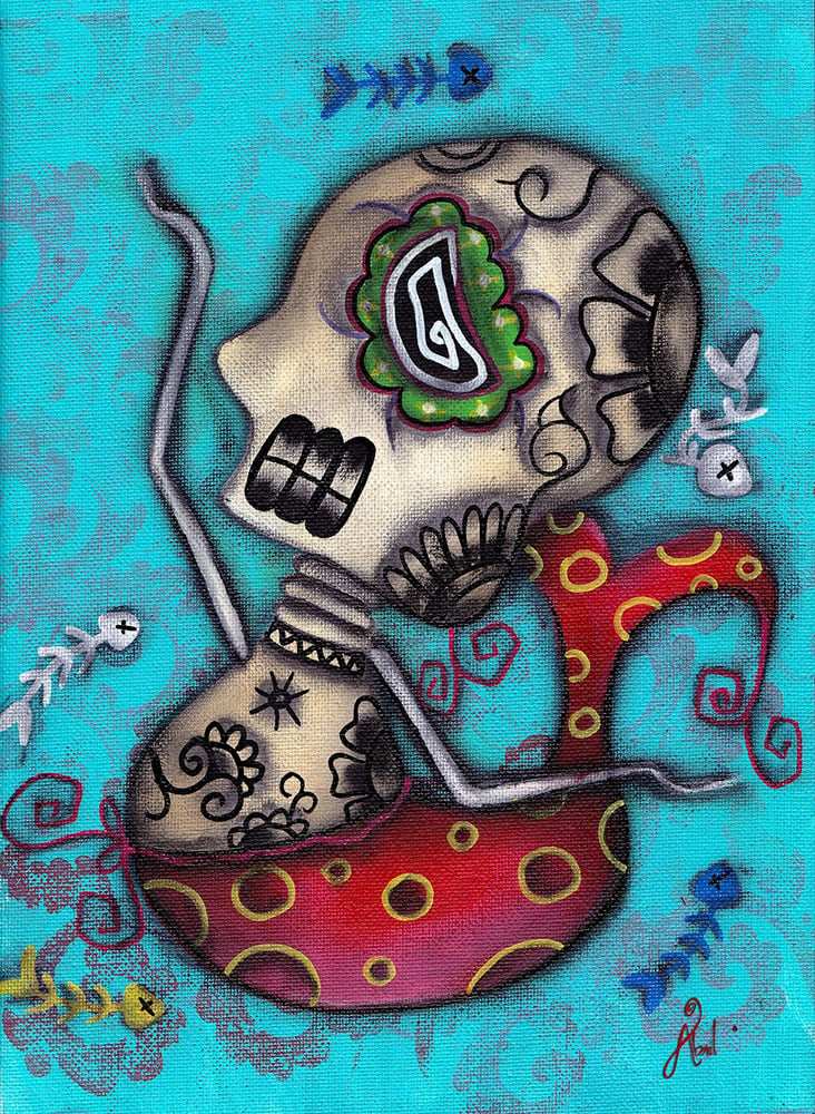 Black Market Art Company Sirenita Print - Black Market Art Company - Flyclothing LLC