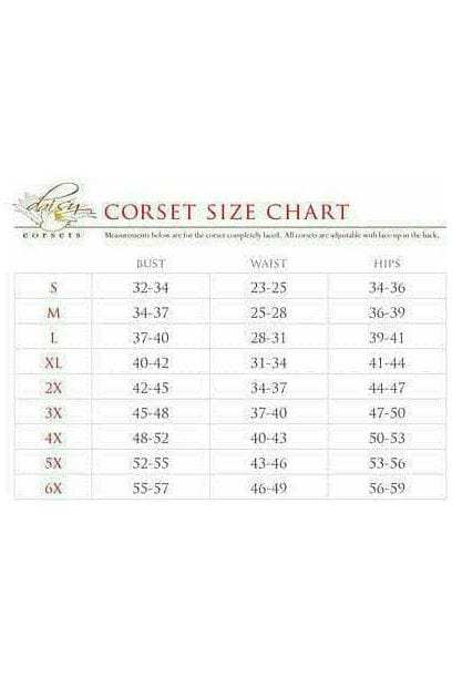 Daisy Corsets Top Drawer Dusty Rose Brocade Steel Boned Corset - Daisy Corsets - Flyclothing LLC