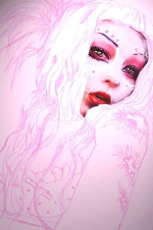 Black Market Art Company Sketchy Print - Black Market Art Company - Flyclothing LLC