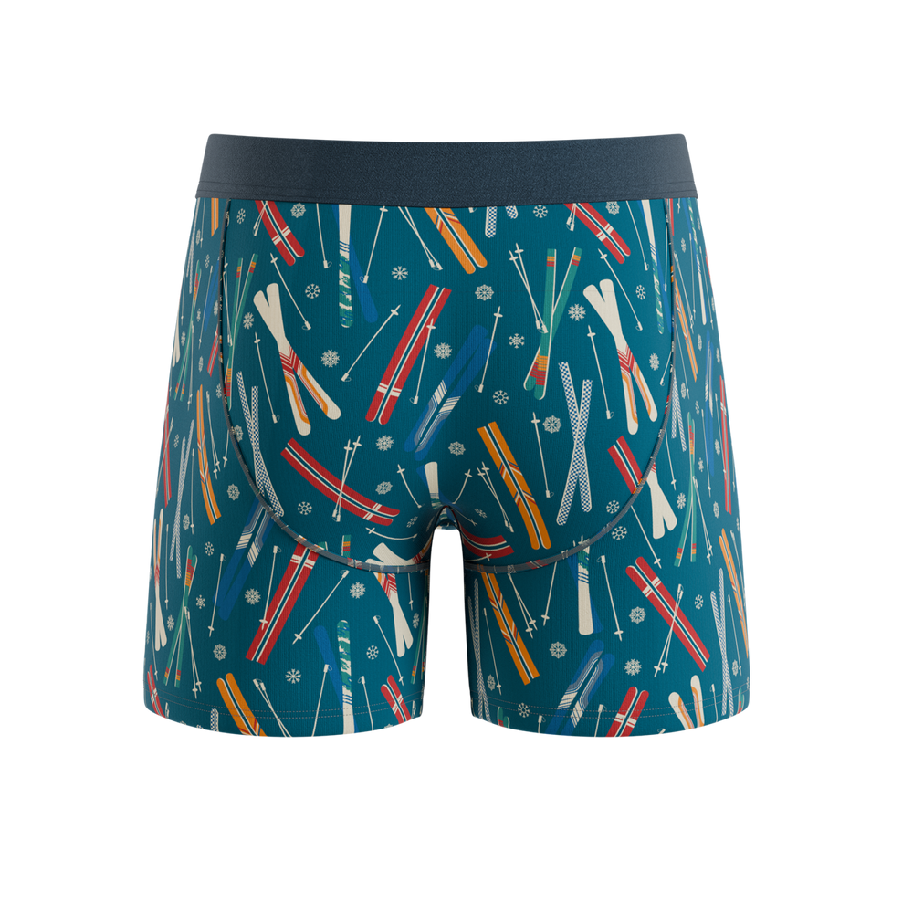 The Ski In Ski Out | Retro Ski Ball Hammock® Pouch Underwear - Shinesty - Flyclothing LLC