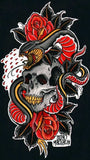Black Market Art Company Snake & Skull Print - Black Market Art Company - Flyclothing LLC