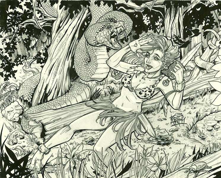 Black Market Art Company Snakebite Print - Black Market Art Company - Flyclothing LLC