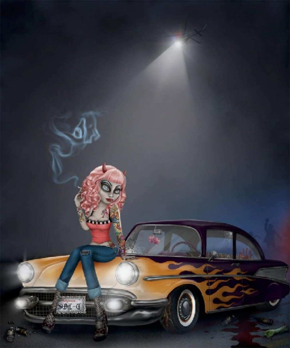 Black Market Art Company Sol Print - Black Market Art Company - Flyclothing LLC