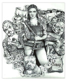 Black Market Art Company Soner Girl Print - Black Market Art Company - Flyclothing LLC