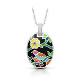 Songbird Oval Pendant - Belle Étoile Jewelry - Flyclothing LLC