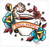 Black Market Art Company Soul Mate Print - Black Market Art Company - Flyclothing LLC