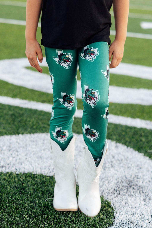 Southlake Carroll Dragons Leggings - Mila & Rose ® - Flyclothing LLC