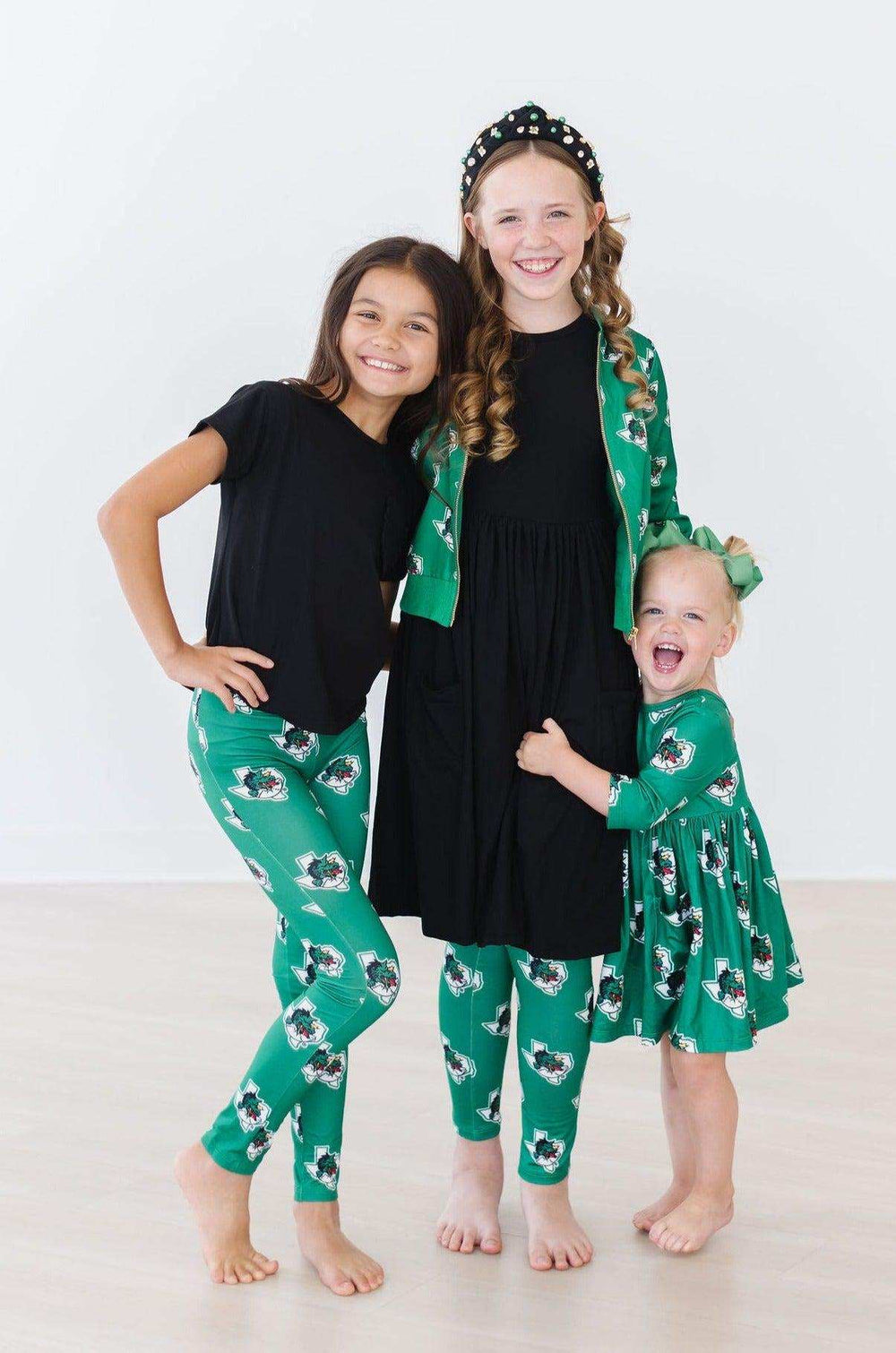 Southlake Carroll Dragons 3/4 Sleeve Pocket Twirl Dress - Mila & Rose ® - Flyclothing LLC