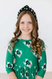 Southlake Carroll Dragons 3/4 Sleeve Pocket Twirl Dress - Mila & Rose ® - Flyclothing LLC