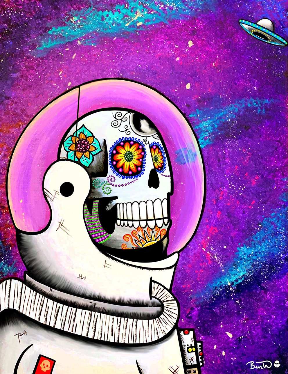 Black Market Art Company Space Cadead Print - Black Market Art Company - Flyclothing LLC