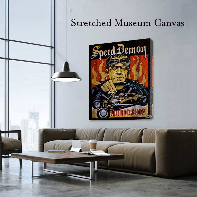 Black Market Art Company Speed Demon Print - Black Market Art Company - Flyclothing LLC