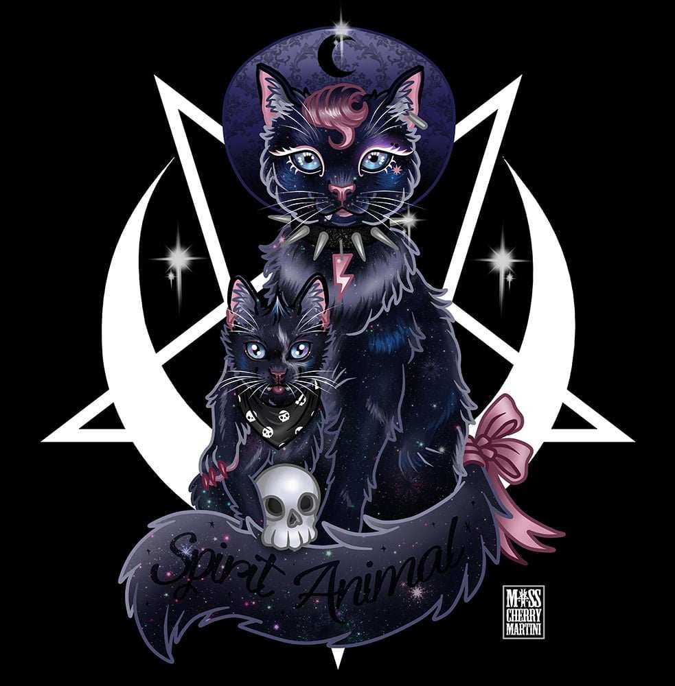 Black Market Art Company Spirit Animal Print - Black Market Art Company - Flyclothing LLC