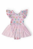Springtime Bows S/S Twirl Leotard - Mila & Rose ® - Flyclothing LLC