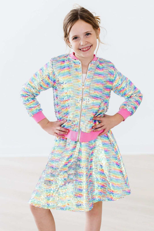 Sprinkles Flip Sequin Twirl Skort - Mila & Rose ® - Flyclothing LLC