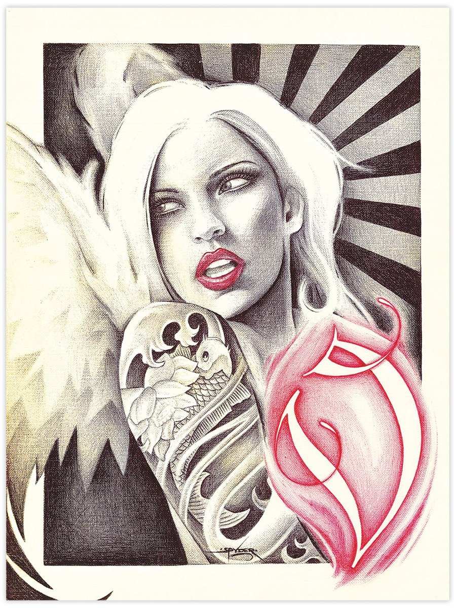 Black Market Art Company Spyder& Victoria Print - Black Market Art Company - Flyclothing LLC