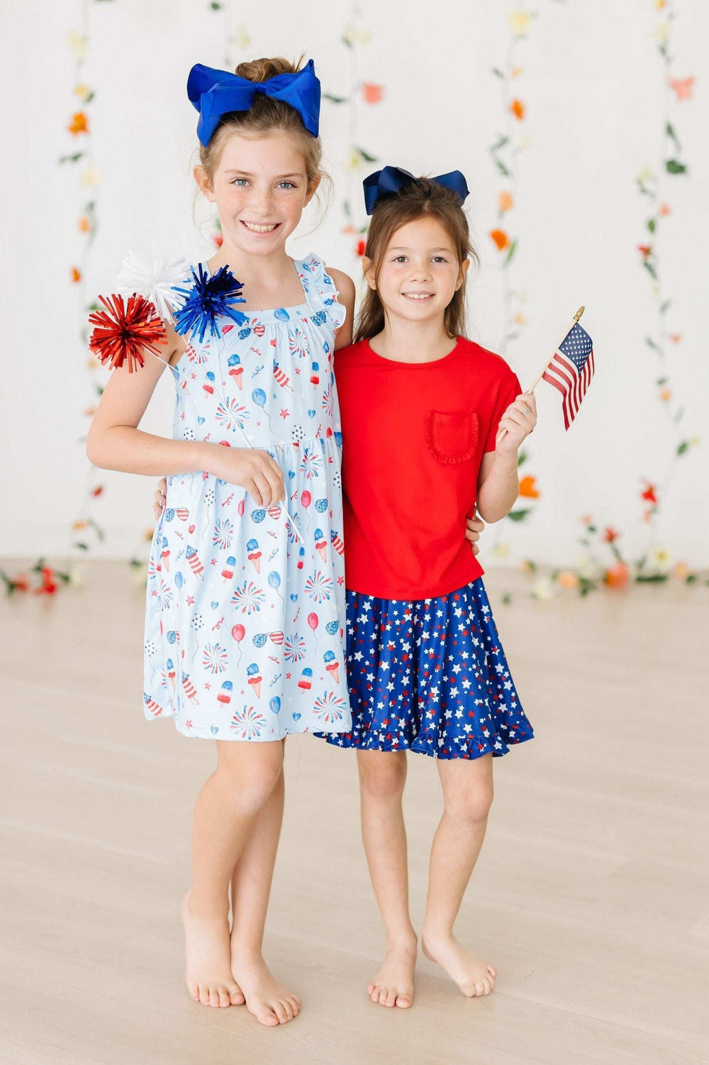 Star Bright Ruffle Twirl Skort - Mila & Rose ® - Flyclothing LLC