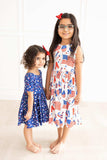 Star Bright S/S Pocket Twirl Dress - Mila & Rose ® - Flyclothing LLC