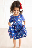 Star Bright S/S Pocket Twirl Dress - Mila & Rose ® - Flyclothing LLC