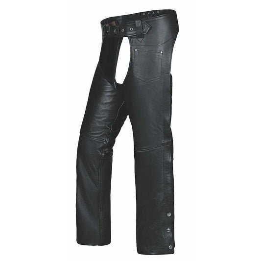 Steed - Unisex Ultra Coin Pocket Chaps - Unik Just for Bikers - Flyclothing LLC