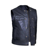 Steelhorse - Mens SOA Style Club Vest - Unik Just for Bikers - Flyclothing LLC