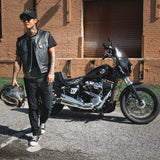 Steelhorse - Mens SOA Style Club Vest - Unik Just for Bikers - Flyclothing LLC