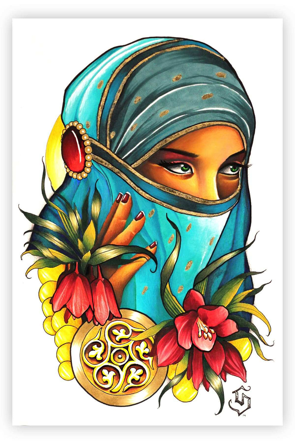 Black Market Art Company Stolen Breaths Print - Black Market Art Company - Flyclothing LLC